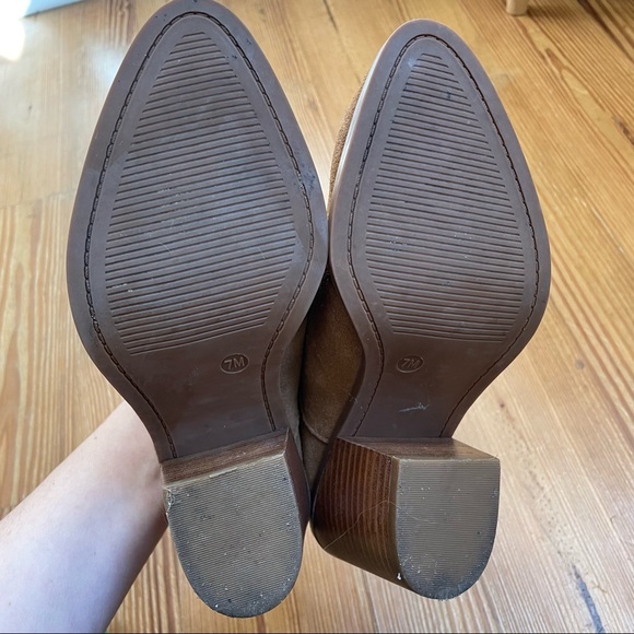 Steve Madden Aker brown sueded leather bootie SIZE 7 - Picture 6 of 12